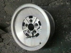 TOYOTA GENUINE WHEEL pict-2-全剥離・洗浄