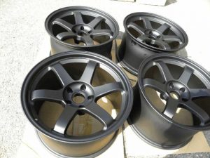 RAYS TE37 REMAKE pict-4-粉体塗装(黒全艶消し)