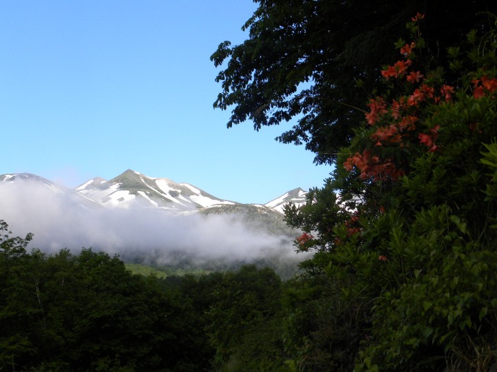 乗鞍岳の夜明け