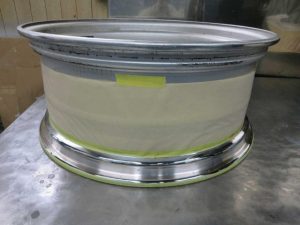 B INA 23 pict-3-BS伊那(ﾘﾑ曲り修正・ﾘﾑ裏ｻﾋﾞ修理)