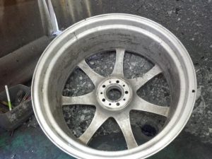 DOG HOUSE ABE pict-3-全剥離・洗浄(裏)