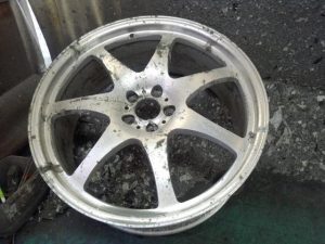 DOG HOUSE ABE pict-2-全剥離・洗浄(表)