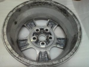 NISSAN BS M pict-5-剥離･洗浄(裏)