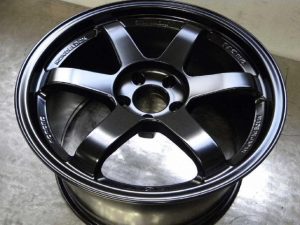 RAYS TE37 REMAKE pict-3‐粉体塗装(黒半艶消し)