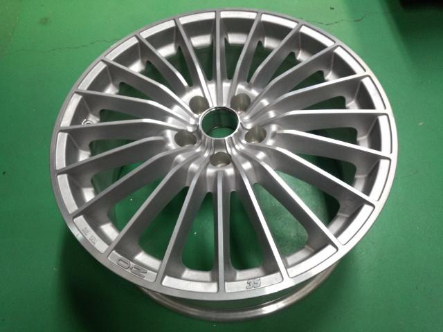 OZ racing 35 ANNIVERSARY(Black Polished)キズ修理・レストア