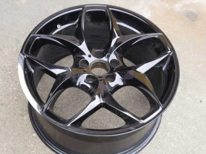 BMW純正アルミホイールレストア(21") before キズ修理