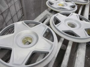 FERRARI F40 pict-4-下地塗装(ﾃﾞｨｽｸ)