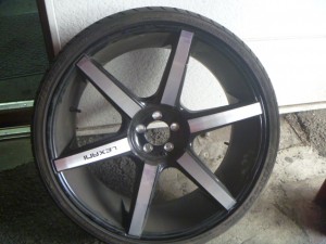 LEZANI R-SIX 24インチ 修理 before