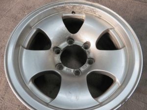 4WD用ｱﾙﾐｻﾋﾞ修理 pict-1-before(01)