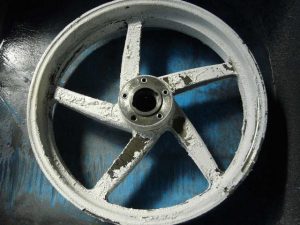 マルケジーニマグ カケ修理 レストア pict-2-塗装剥離