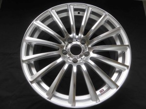 weds leonis 曲り修正 after(シルバー・クリヤー塗装仕上) (2)