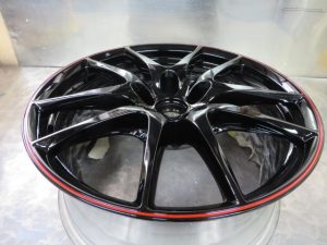 mark x G's ｶｹ修理 5-黒塗装