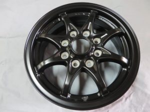 rays volkracing ﾘﾒｲｸ 3-after01(半艶消し黒仕上→ﾎｲｰﾙｺｰﾄ施工)