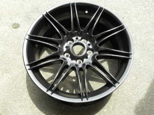 BMW GENUINE WHEEL REMAKE pict-3-粉体塗装(艶消し黒)