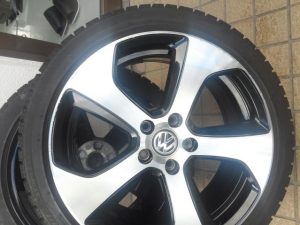 VW純正アルミホイール部分ダイヤカット 1-before02