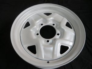 ｽｽﾞｷｼﾞﾑﾆｰ純正ｽﾁｰﾙﾎｲｰﾙ色替え 3-after01(ｸﾘﾔｰ仕上)