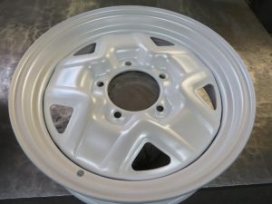 ｽｽﾞｷｼﾞﾑﾆｰ純正ｽﾁｰﾙﾎｲｰﾙ色替え 2-ﾊﾟｰﾙﾎﾜｲﾄ塗装