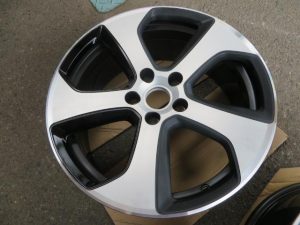 VW純正アルミホイール部分ダイヤカット 2-after01